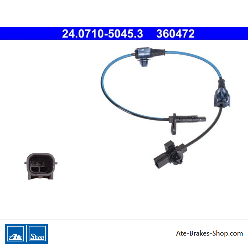 ATE Original wheel speed sensor (24071050453) for Honda