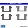 ATE Original-Bremsbelag-Zubehörkit (13046002122) für Nissan