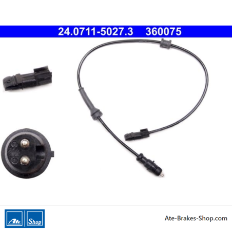 ATE Original wheel speed sensor (24071150273) for Renault