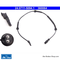 ATE Original wheel speed sensor (24071150941) for Renault