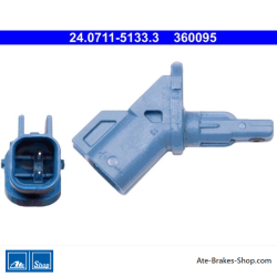 ATE Original wheel speed sensor (24071151333) for Ford