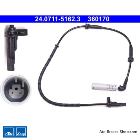 ATE Original wheel speed sensor (24071151623) for BMW