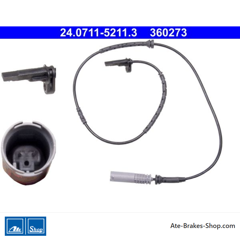 ATE Original wheel speed sensor (24071152113) for BMW