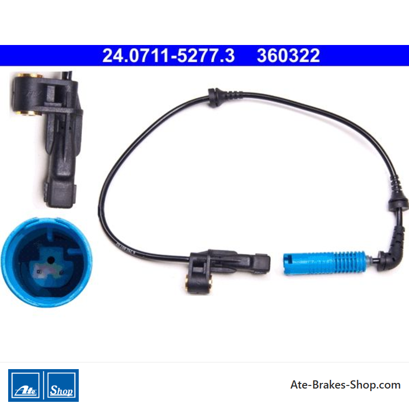 ATE Original wheel speed sensor (24071152773) for BMW
