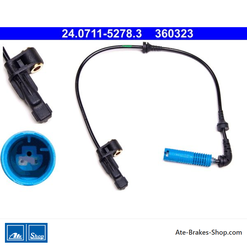 ATE Original wheel speed sensor (24071152783) for BMW