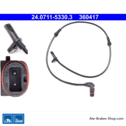 ATE Original wheel speed sensor (24071153303) for Mercedes-Benz