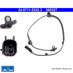 ATE Original wheel speed sensor (24071153323) for Opel, Saab
