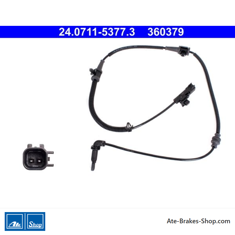 ATE Original wheel speed sensor (24071153773) for Opel