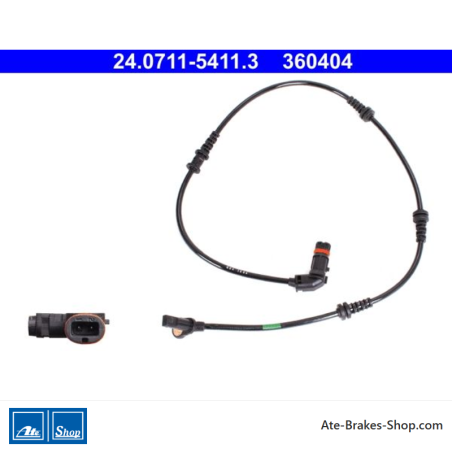 ATE Original wheel speed sensor (24071154113) for Mercedes-Benz