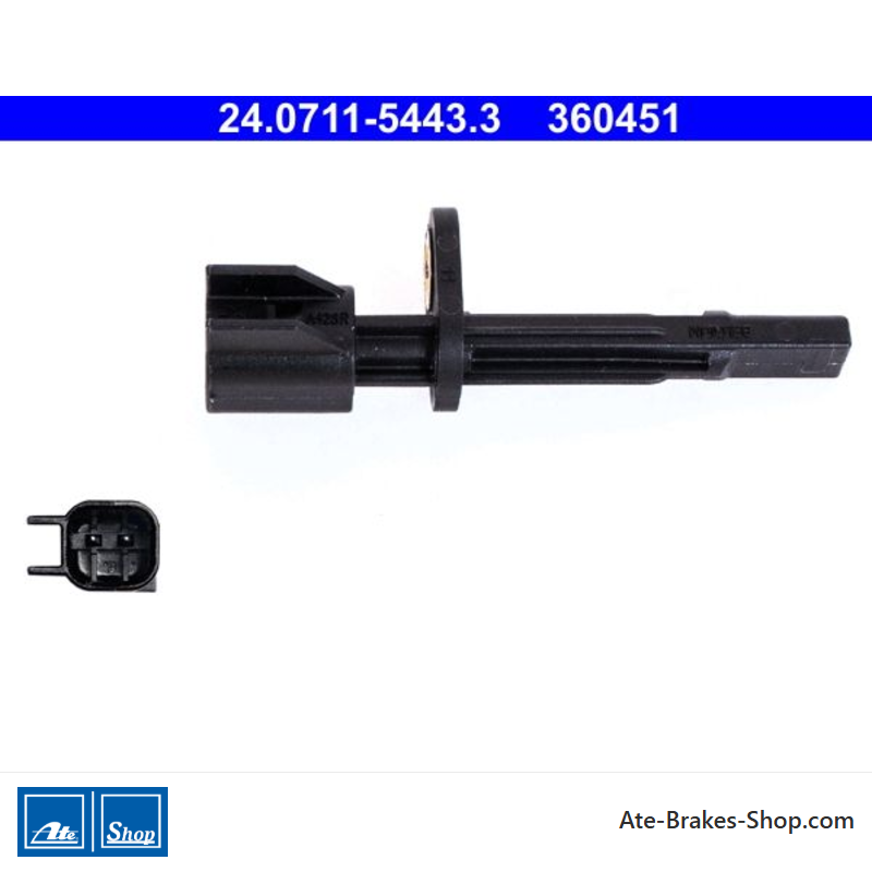 ATE Original wheel speed sensor (24071154433) for Polestar, Volvo