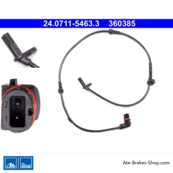 ATE Original wheel speed sensor (24071154633) for Mercedes-Benz