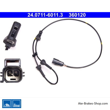 ATE Original wheel speed sensor (24071160113) for Volvo