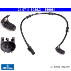 ATE Original wheel speed sensor (24071160553) for Mercedes-Benz