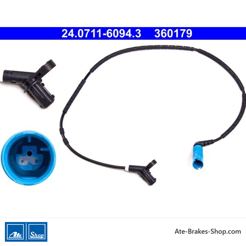 ATE Original wheel speed sensor (24071160943) for BMW