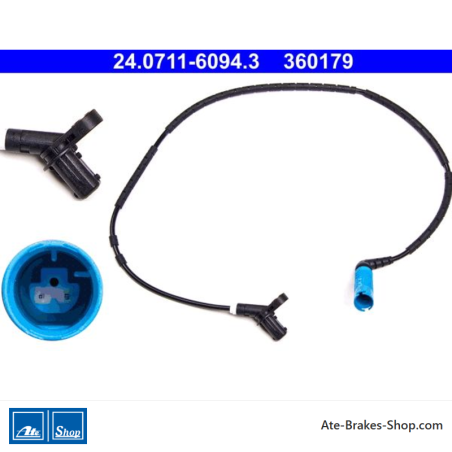 ATE Original wheel speed sensor (24071160943) for BMW