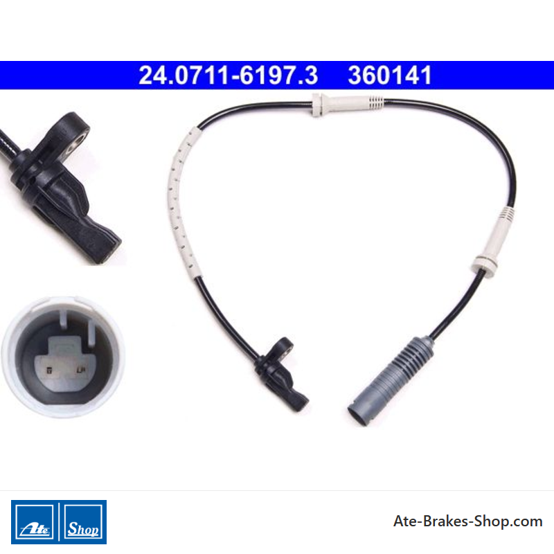ATE Original wheel speed sensor (24071161973) for BMW