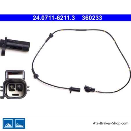 ATE Original wheel speed sensor (24071162113) for Volvo
