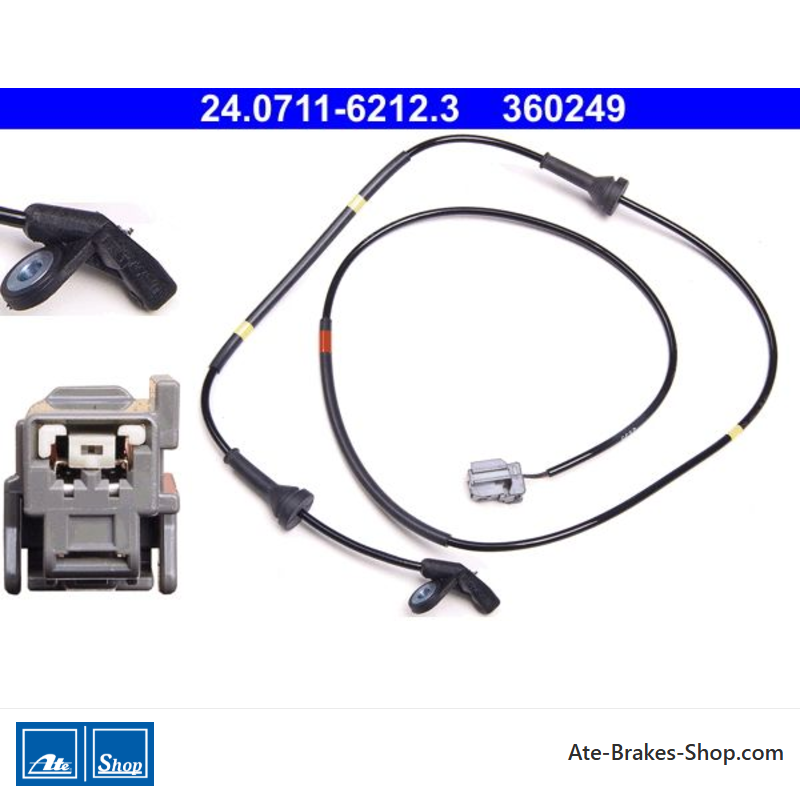 ATE Original wheel speed sensor (24071162123) for Volvo