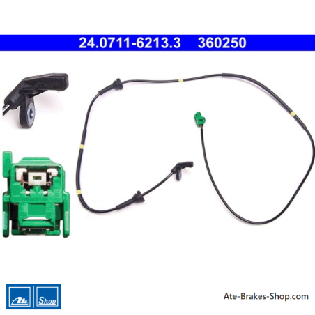 ATE Original wheel speed sensor (24071162133) for Volvo