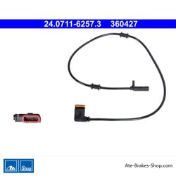 ATE Original wheel speed sensor (24071162573) for Mercedes-Benz