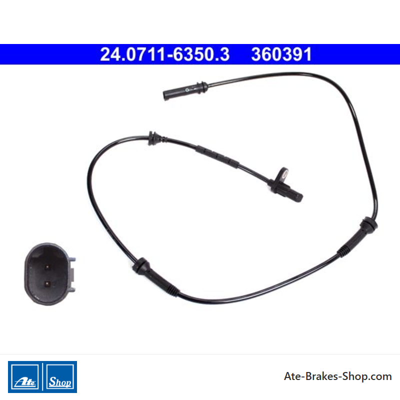 ATE Original wheel speed sensor (24071163503) for BMW