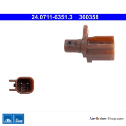 ATE Original wheel speed sensor (24071163513) for Ford, Volvo