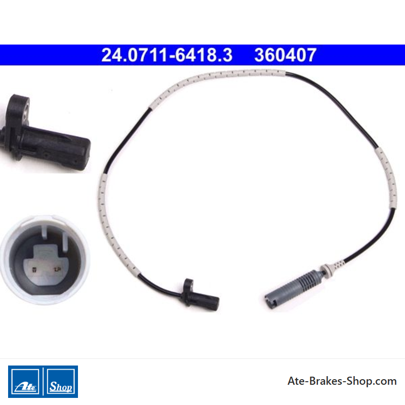 ATE Original wheel speed sensor (24071164183) for BMW