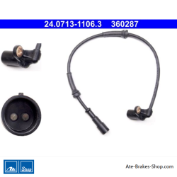 ATE Original wheel speed sensor (24071311063) for Renault