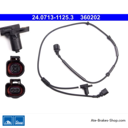 ATE Original wheel speed sensor (24071311253) for Ford, Seat, Volkswagen (VW)