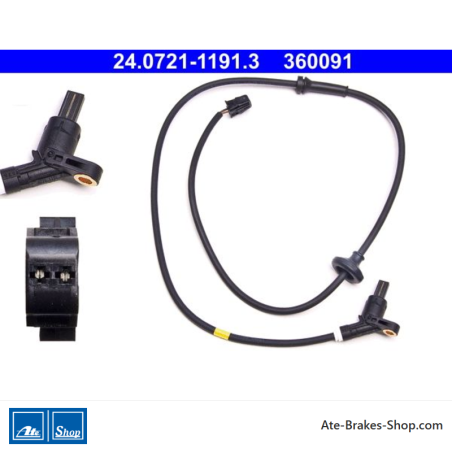 ATE Original wheel speed sensor (24072111913) for Volkswagen (VW)