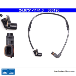 ATE Original wheel speed sensor (24075111413) for Mercedes-Benz