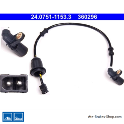 ATE Original wheel speed sensor (24075111533) for Mercedes-Benz
