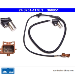 ATE Original wheel speed sensor (24075111761) for Saab