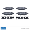 ATE plaquettes de frein d’origine (13046038292) pour Citroën, Peugeot, Toyota