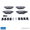 ATE original brake pads (13046038352) for Ford