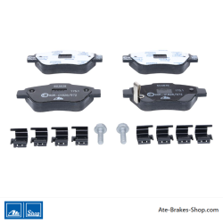 ATE original brake pads (13046038392) for Opel