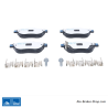 ATE plaquettes de frein d’origine (13046038402) pour Fiat, Opel