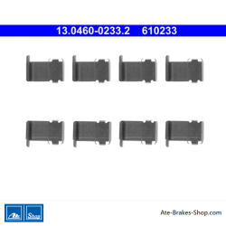 ATE Original-Bremsbelag-Zubehörset (13046002332) für Mitsubishi