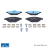 ATE pastillas de freno originales (13046038552) para Citroën, Opel y Peugeot