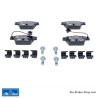 ATE original brake pads (13046038612) for Alfa Romeo, Fiat, Lancia