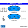 ATE originalen Bremsbeläge (13046038672) für Citroën, Peugeot