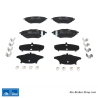 ATE pastillas de freno originales (13046038682) para Toyota