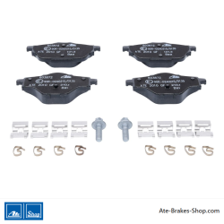 ATE original brake pads (13046038722) for Citroën, Opel, Peugeot, Vauxhall