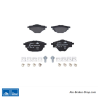 ATE original brake pads (13046038722) for Citroën, Opel, Peugeot, Vauxhall