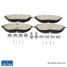 ATE originalen Bremsbelägen (13046038762) für Citroën, Opel, Peugeot, Vauxhall