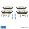 ATE original brake pads (13046038822) for Mercedes-Benz