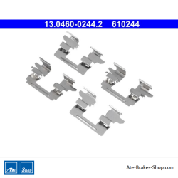 ATE Originales Bremsbelag-Zubehörset (13046002442) für Nissan, Suzuki