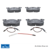 ATE original brake pads (13046039152) for Citroën