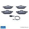 ATE plaquettes de frein d’origine (13046039512) pour Fiat, Lancia