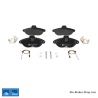 ATE original brake pads (13046039572) for Citroën, Fiat, Peugeot